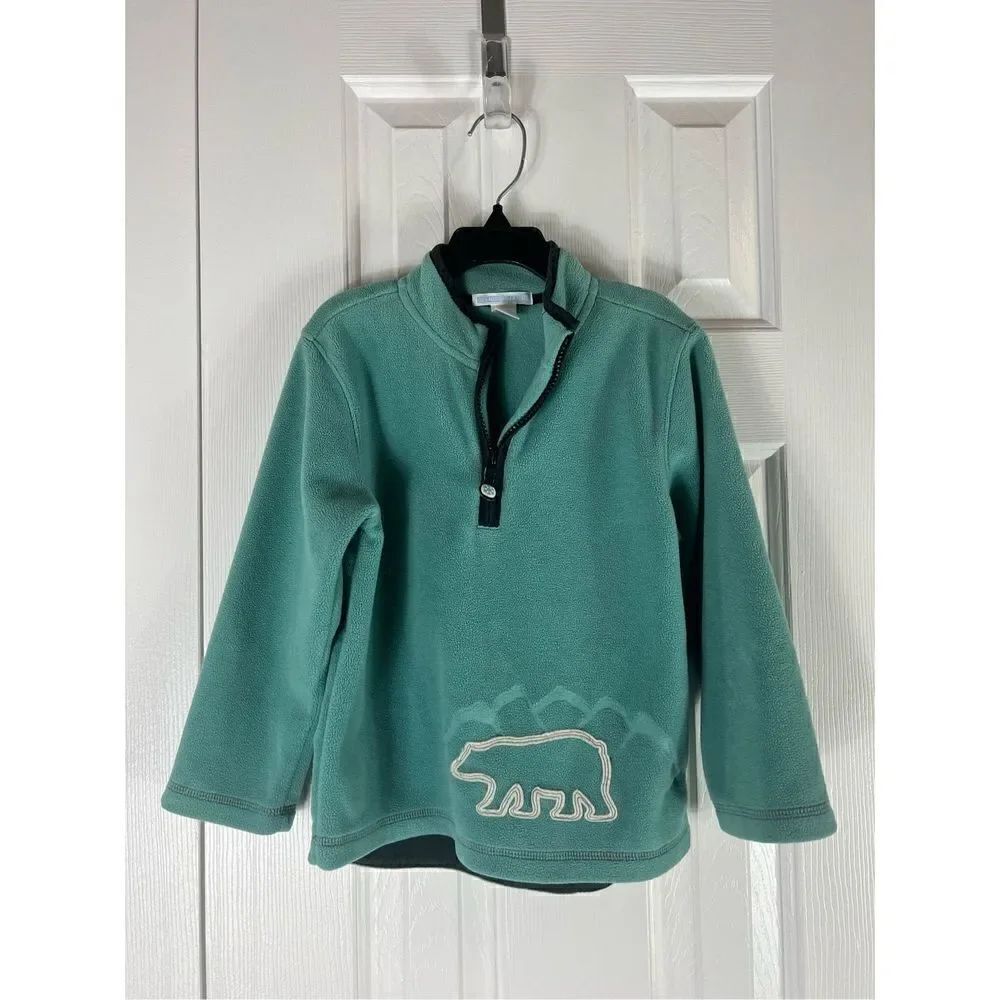 Janie & Jack Boys Fleece Pullover Size 5t